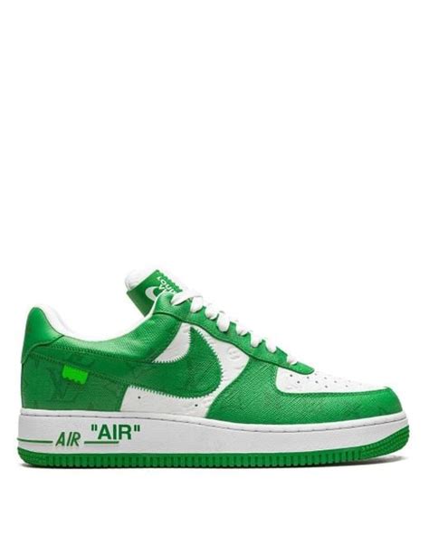 af1 louis vuitton green|louis vuitton air force 1 low.